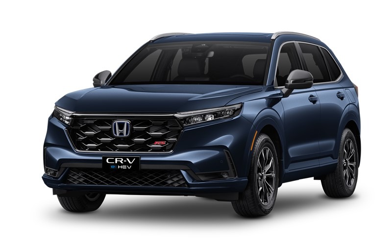 Honda CR-V bản mới nhất màu xanh